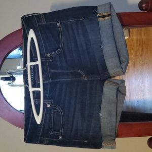 AEO Denim Midi Shorts size 8